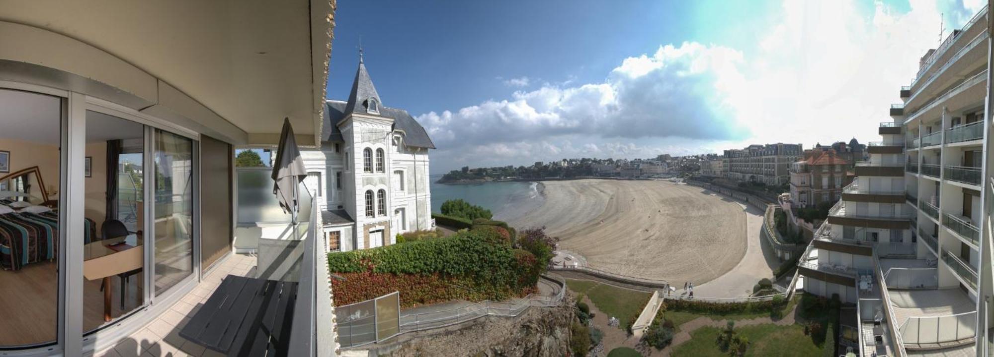 Le Crystal Dinard Plage المظهر الخارجي الصورة